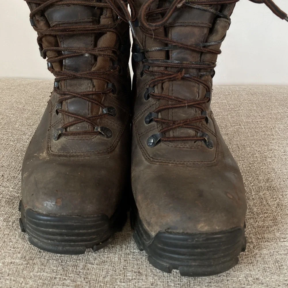 Rocky Mens Thinsulate 600 Gram‎ Work Boots Size 9W Leather Hunting Waterproof